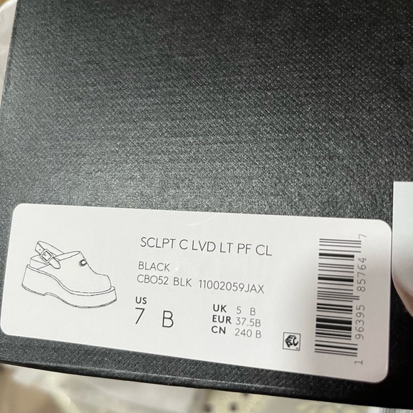 NWT COACH
Women's Sculpted C Loved Leather
Platform Clogs black brown 🖤🤎 - Picture 13 of 13